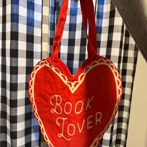Barnes & Noble Red Heart Book Lover Tote